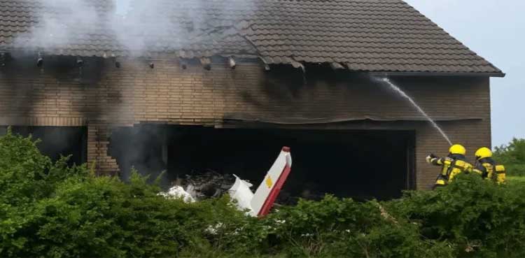 Germany plane crashes