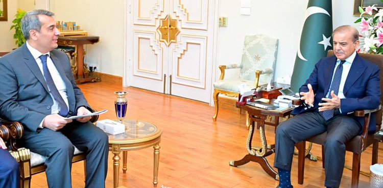 PM Shehbaz Azerbaijan