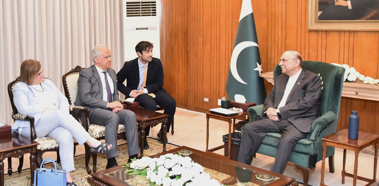 Pakistan-Italy relations, Matteo Piantedosi, Asif Ali Zardari, bilateral cooperation, human trafficking, terrorism
