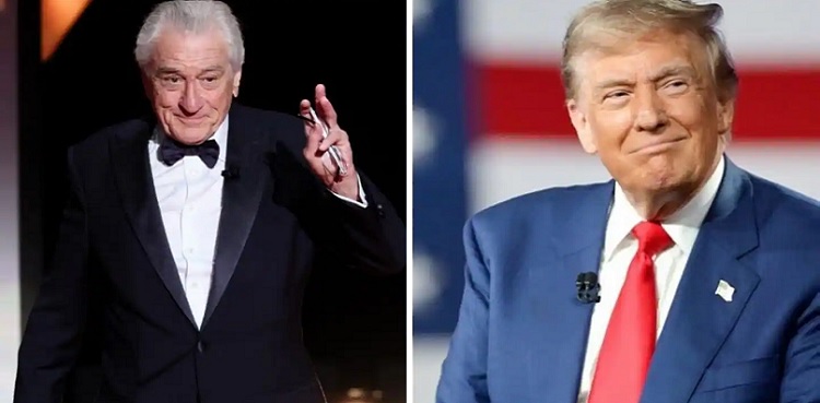 Robert De Niro calls for protest against 'philistine' Donald Trump