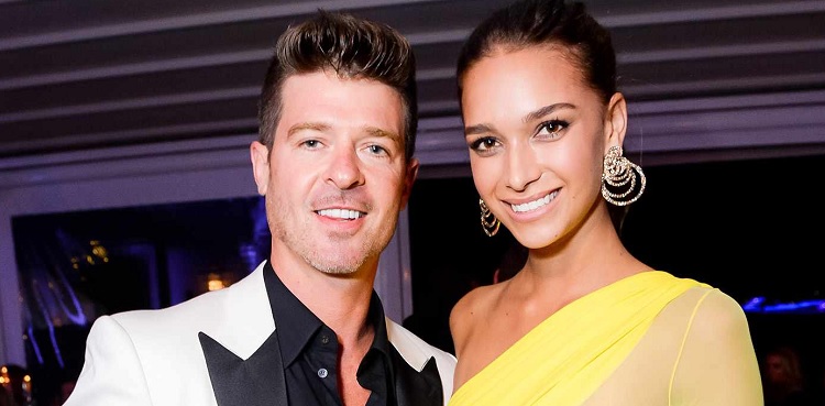 Robin Thicke marries longtime partner April Love Geary