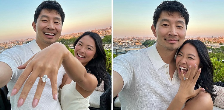 Simu Liu gets engaged to longtime girlfriend Allison Hsu