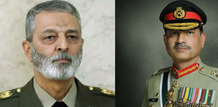 Asim-Munir,-field-marshal,-Iranian-military-chief,-call