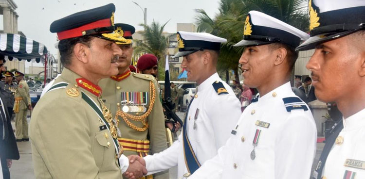 Field Marshal Asim Munir, Pakistan, Naval Academy