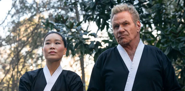 Martin Kove, Alicia Hannah Kim, Cobra Kai