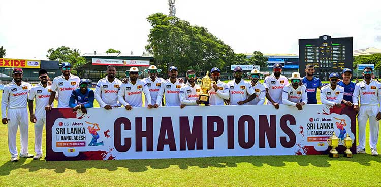 Sri Lanka, Bangladesh, second Test series
