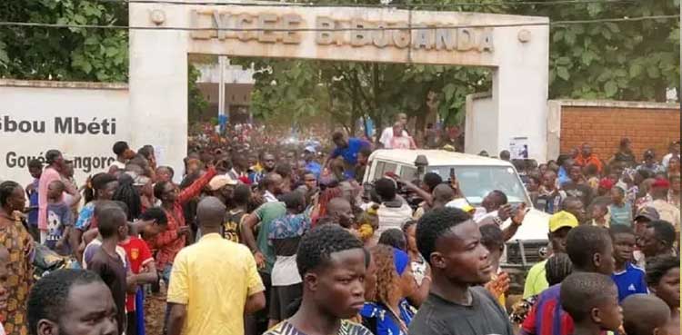 causalities, Central African Republic school