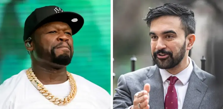 American rapper, 50 Cent, New York City mayor, Zohran Mamdani