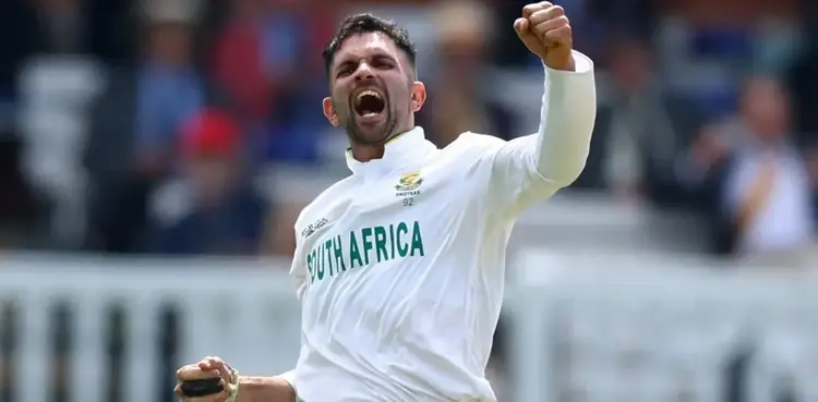 South Africa captain, Keshav Maharaj, Test cricket, Zimbabwe