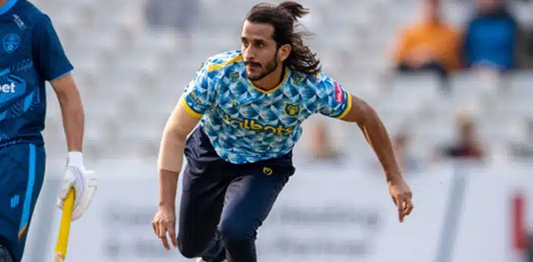 Hasan Ali, T20 Blast 2025, Birmingham Bears, Derbyshire Falcons, Hat-Trick, Six-Wicket Haul