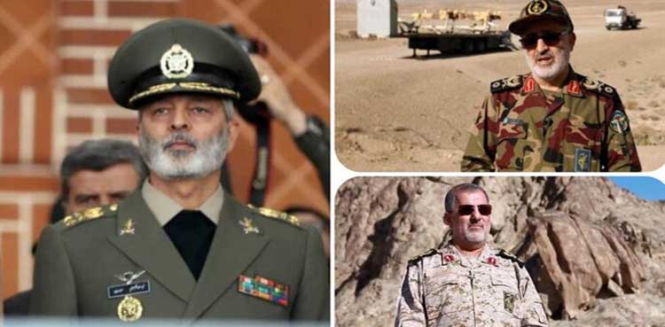 Iran, army chief, IRGC commander, Israeli strikes