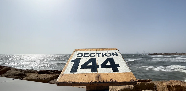 Karachi beach ban, Section 144, high tides warning, Karachi coastal restrictions