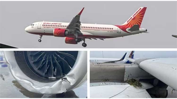 Air India jet skids during landing in Mumbai