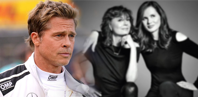 Geena Davis, Susan Sarandon, Brad Pitt