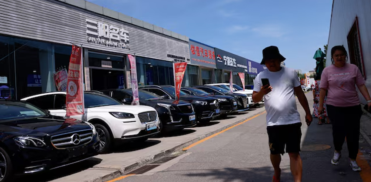 China, zero-mileage, car sales