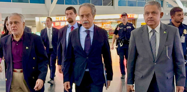 Ishaq Dar in US to attend events of Pakistan’s UNSC presidency