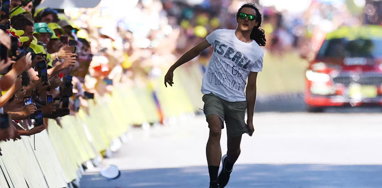 Tour de France, Protester, Israel