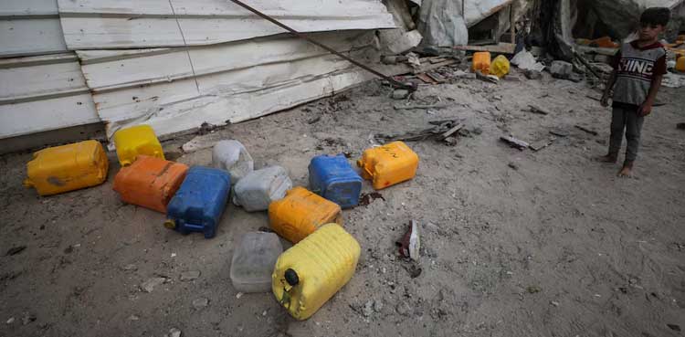 Gaza, Water , Israeli strike,