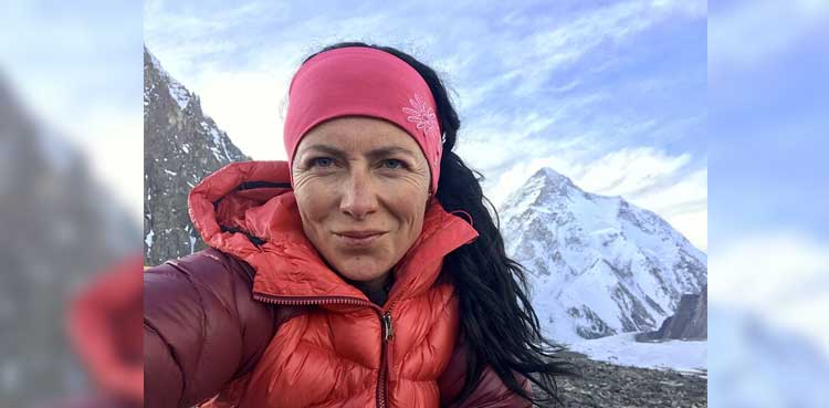 Klara Kolouchova, Czech mountaineer, Nanga Parbat