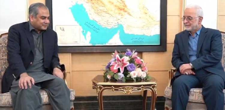 Mohsin Naqvi, Iran, official visit