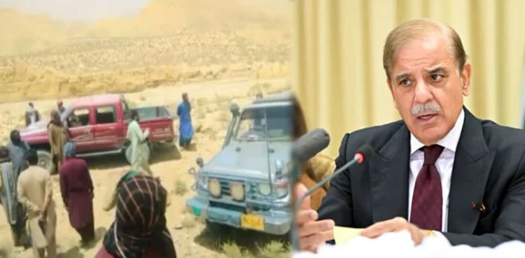 PM Shehbaz, Balochistan incident, inquiry