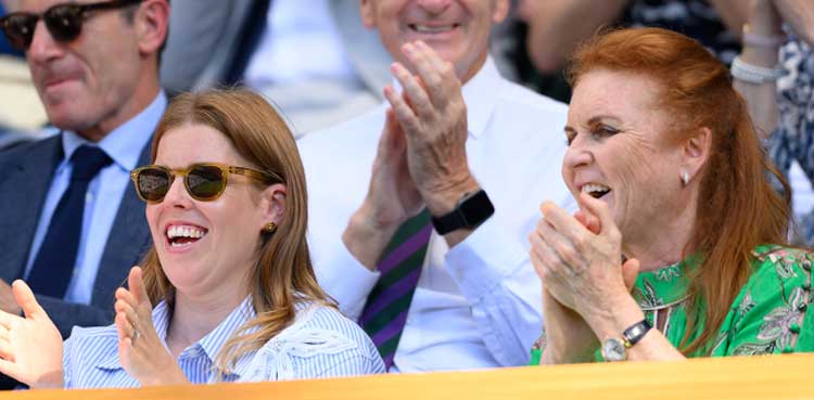 Sarah Ferguson, returns, Wimbledon, absence
