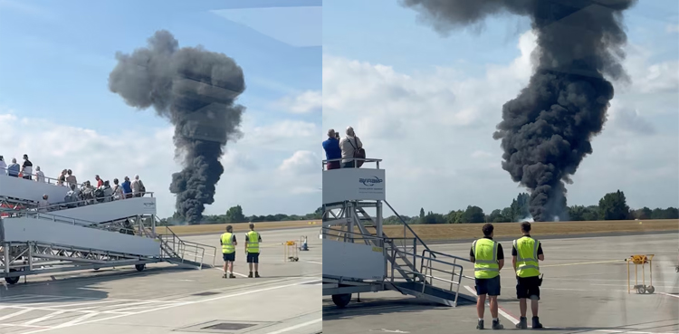 Southend airport plane crashes, flights cancelled , London airport, Southend airport