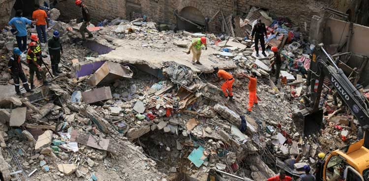 Karachi building collapse