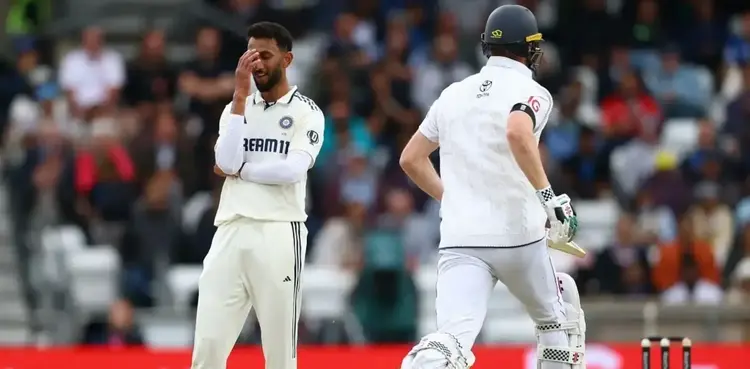 India vs England, Prasidh Krishna, jamie smith, pacer