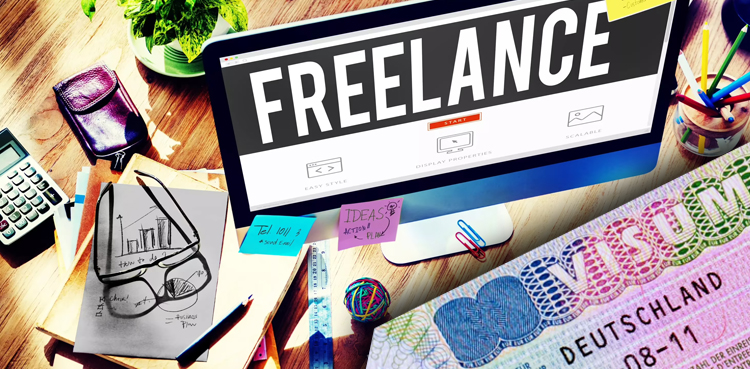 Dh388 Freiberufler visa, German freelance visa, freelance in Europe,
