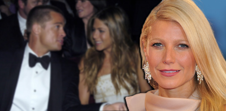 Gwyneth Paltrow, Brad Pitt, Jennifer Aniston