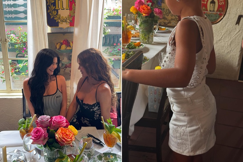 Kylie Jenner and fam celebrate grandmother MJ's 91st birthday