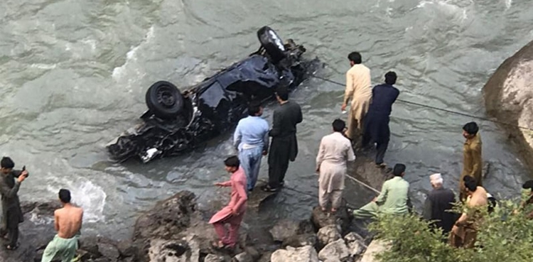 Tourist-Neelum River , Neelum River, vehicle plunges , Muzaffarabad