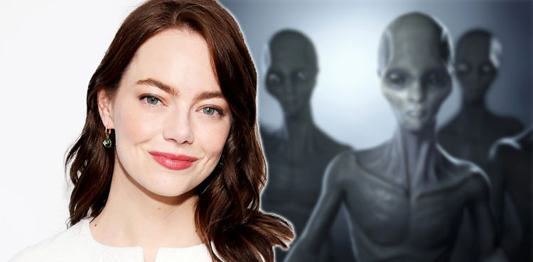 Does Emma Stone know something we don’t about Aliens?