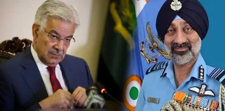Pakistan Minister Khawaja Asif slams India Air Chief's claims regarding Operation Sindoor
