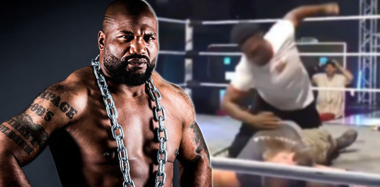 What went wrong at KnokX wrestling? Rampage Jackson responds to son’s role