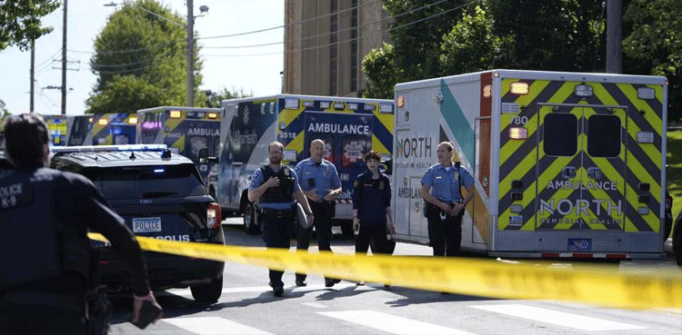 Gunman kills two children in Minneapolis church, injures 17