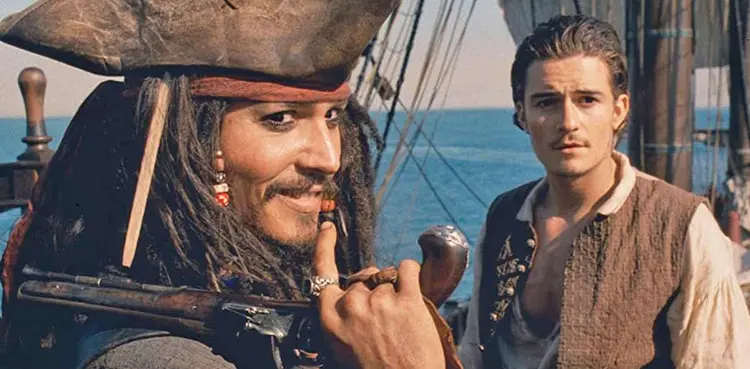 Orlando Bloom, Johnny Depp, Pirates of the Caribbean, hollywood