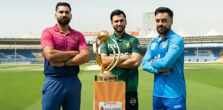 Trophy unveiled for Pakistan’s T20I tri-series with Afghanistan, UAE
