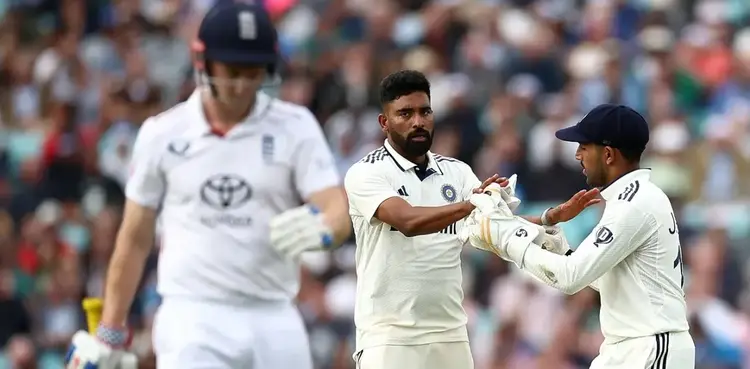 India vs England, final Test