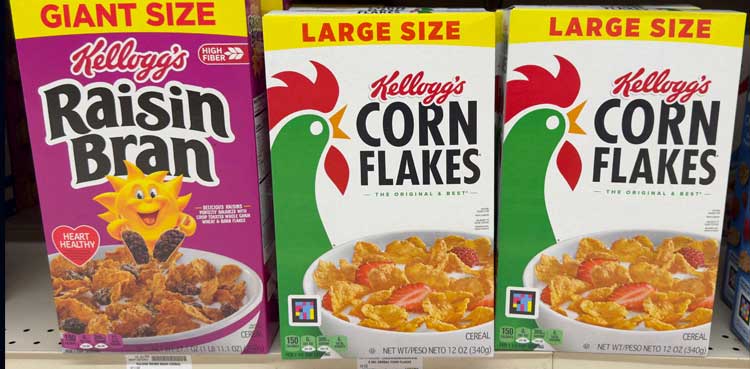 Kellogg reports downbeat quarterly results on demand decline