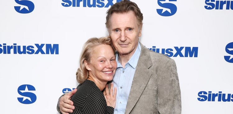 Liam Neeson shows support for Pamela Anderson amid dating rumours