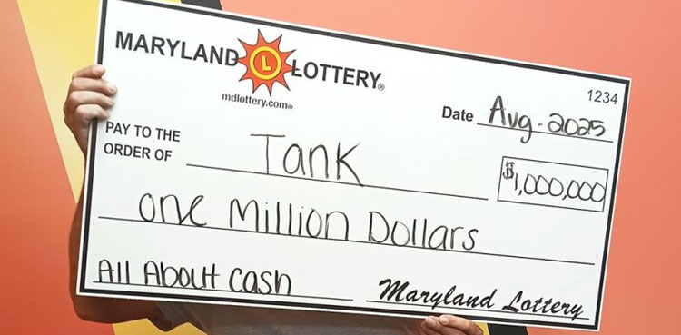 Maryland man wins $1 million after clerk chooses ticket