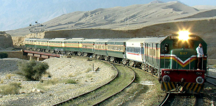 Pakistan Railways, Quetta-Peshawar train services, suspends