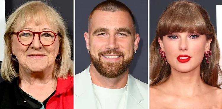 Travis Kelce compares Taylor Swift to mom Donna Kelce