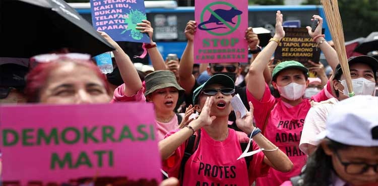 Indonesia fires officer involved in police killing as protests continues