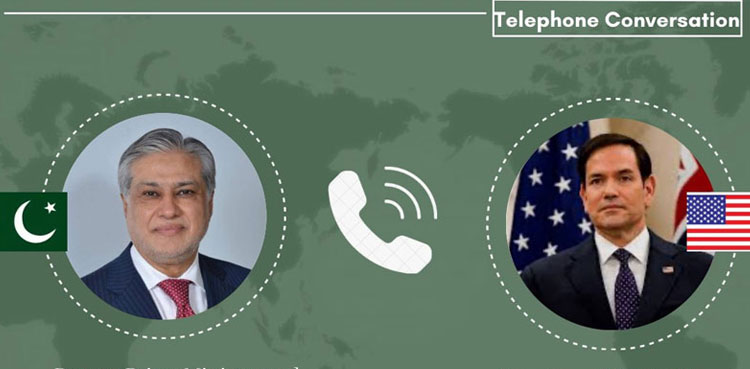 Ishaq Dar, Rubio agree to further strengthen Pak-US bilateral ties