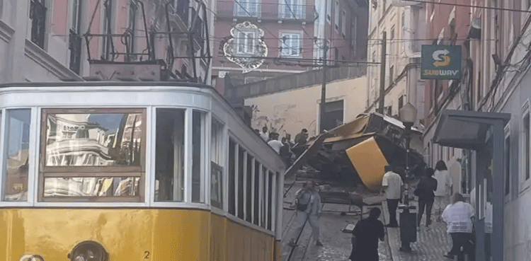 At least 15 killed in crash on Lisbon's historic cable car railway