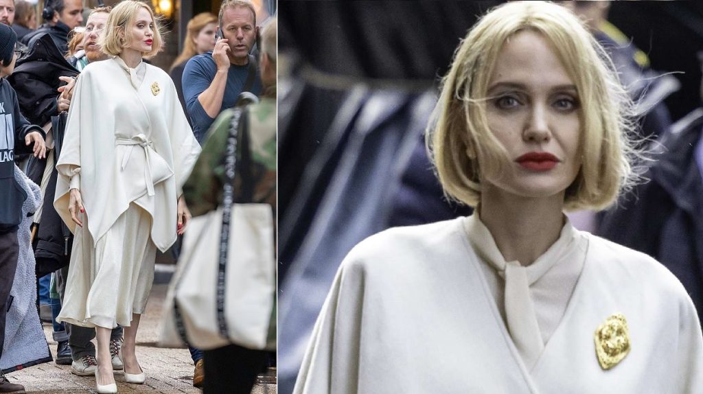 Angelina Jolie debuts striking hair transformation - a blonde bob!