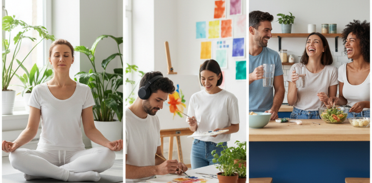 Expert tips to combat stress at home